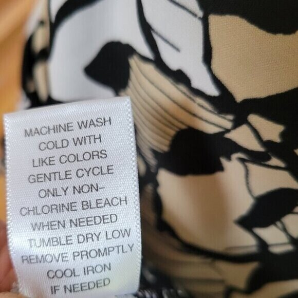 Dana Buchman Dress Geometric Knot Shift Small Relaxed Corporate Office Chic EUC - Picture 13 of 14